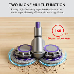 Accesorios para Cabezal de Mopa para Aspiradoras Eléctricas <span class=keywords><strong>Dyson</strong></span> <span class=keywords><strong>V7</strong></span> V8 V10 V11 V15 con 8 Almohadillas de Mopa y 1 Tanque de Agua - Product Image 3