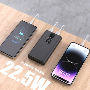 HDL รุ่นล่าสุด 22.5W Type C Output ชาร์จเร็วสุดแรง พาวเวอร์แบงค์ 20000mah หน้าจอดิจิตอล แสดงความจุจริง 20000mah Pd Power Bank - Product Image 2