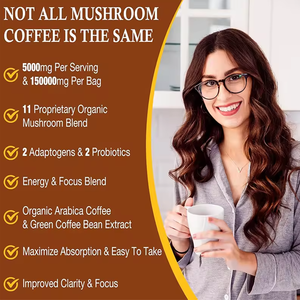 Fornitura Esclusiva Transfrontaliera: Miscela di <span class=keywords><strong>11</strong></span> Funghi per Caffè Energetico e Concentrante, Estratto di Caffè Arabica - Product Image 6