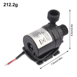 Bomba <span class=keywords><strong>Sumergible</strong></span> Miniatura DC 12V 24V AW500S, 800L/H, Rosca <span class=keywords><strong>de</strong></span> 1/2'', 234 psi, para Circulación <span class=keywords><strong>de</strong></span> <span class=keywords><strong>Agua</strong></span>, Lavavajillas y Calentadores - Product Image 5