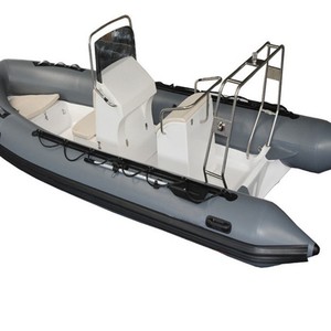 <span class=keywords><strong>Bateau</strong></span> de pêche en fibre de verre ZM 5,2 m x 2,28 m, écologique, capacité de 8 personnes, utilisation en lacs et en rivières, prévention des inondations, secours en cas de catastrophe - Product Image 1