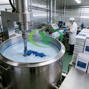 Factory Supply 99% Purity Blue <b>Copper</b> Peptide <b>Powder</b> Anti-Aging Raw Material for Skin Care - Product Image 3