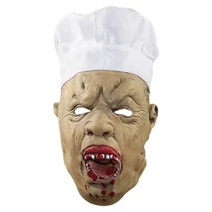 Máscara <span class=keywords><strong>de</strong></span> Látex <span class=keywords><strong>de</strong></span> Payaso Asesino Zombi para Adultos, Disfraz <span class=keywords><strong>de</strong></span> Halloween y Navidad, Accesorios Sangrientos para Fiestas - Product Image 1