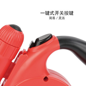 Linterna LED Potente de 9 Bombillas con Iluminación de Larga Distancia en Color Rojo - Product Image 3