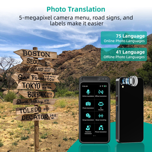 VORMOR Z6 Traduttore Vocale AI Online con 139 Lingue, Interprete Portatile per Viaggi Internazionali e Comunicazione Senza Barriere - Product Image 3