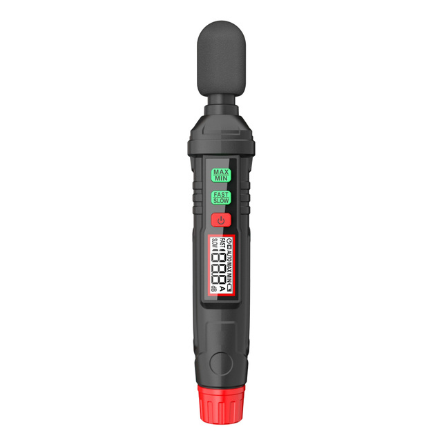 HABOTEST HT64 Digital Sound Level Meter Noise Detector Environmental Noise Monitor Acoustic Calibrator Decibel Meter 1 Year IP55
