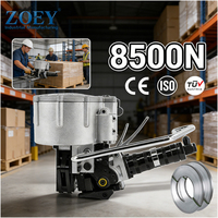 Machine pneumatique de cerclage d'acier KZ32 pour bandes d'acier, outil d'emballage en usine