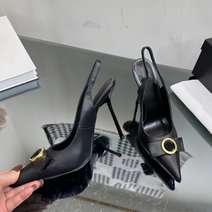 High Quality Sexy Genuine Leather Women's High Heels Summer Wedding Shoes <b>Light</b> Weight <b>Pointed</b> Toe Stiletto Heel Comfortable - Product Image 5