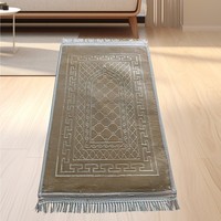 Prix de Gros Fabricant Professionnel Tapis de Prière Islamique Musulman Personnalisé