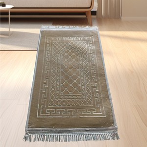 Prix <span class=keywords><strong>de</strong></span> Gros Fabricant Professionnel <span class=keywords><strong>Tapis</strong></span> <span class=keywords><strong>de</strong></span> Prière Islamique Musulman Personnalisé - Product Image 3