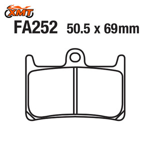 Plaquettes de frein à disque avant et arrière FA252 pour moto, compatibles avec MT-07, MT-09, XFR, FJR 1300, YZF <span class=keywords><strong>1000</strong></span>, T-MAX - Product Image 3