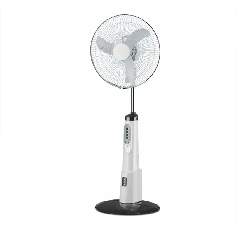 Rechargeable charger fan 18 inch floor stand fan Nigeria battery cooling fan
