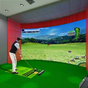 Simulador de Golf 3D, Sistema de Entrenamiento VR, Práctica Electrónica en Interiores, Hogar, Centro Comercial, Escuela, Multijugador - Product Image 3