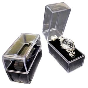 Caja de Reloj de Acrílico Transparente, Nuevo Diseño, Venta Directa del Fabricante, Caja de Reloj con Soporte para Logotipo - Product Image 3