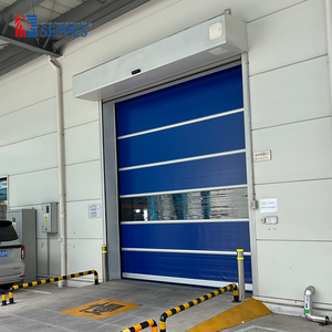 Nhôm Con lăn màn trập cửa nhanh chóng truy cập nhanh cửa cao PVC tốc độ chạy tự động cửa tốc độ cao với động cơ servo - Product Image 2