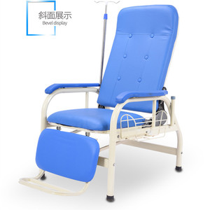 Medical Infusion <b>Chair</b> Full Length Adjustable Back Hospital Use Comfortable Iron Frame - Product Image 4