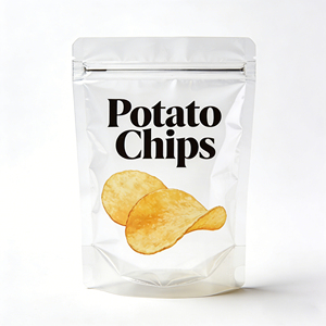 Bolsa Inflable de <span class=keywords><strong>Celulosa</strong></span> MONO Reciclable con Logotipo Impreso de Fábrica para Papas Fritas y Camarones con Boca Dentada de Fácil Apertura - Product Image 5