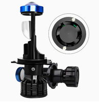Phares bi-xénon à lentille compacte P5H4H7, projecteur à lentille H7, phares LED bi-xénon intégrés mini Fisheye à lentille haute/basse