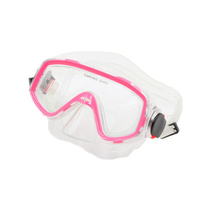 Máscara de buceo con una ventana y lente de vidrio templado para snorkel y deportes acuáticos, material de PVC - Product Image 5