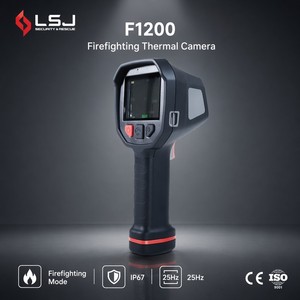 Caméra thermique de lutte contre l'incendie LSJ F1200 384x288 1200°C IP67 WiFi portable TIC avec pointeur laser pour scènes d'incendie F1200 F1200 Ma - Product Image 3