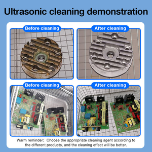 Laboratório 120W Ultrasonic Cleaning Machine Jóias e Óculos Equipamento Limpeza Embarcação Máquina - Product Image 3