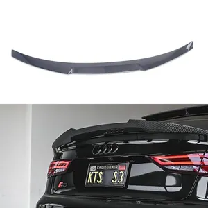 YTB M4 סגנון CarSpoiler 2023 סיבי פחמן עבור 2014-2020 אאודי A3 S3 RS3 אחורי גג ספוילר