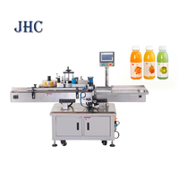 Máquina Etiquetadora Automática de Alta Calidad con Motor Eléctrico PLC para Botellas de PET, Latas, Barriles, Etiquetas Termoencogibles de Película/Papel/Madera