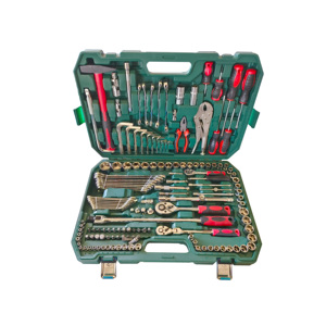 Kit di strumenti per Auto con chiavi fisse e chiavi a cricchetto Set di strumenti a mano Kit di strumenti per Auto - Product Image 4