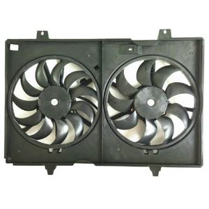 พัดลมคอนเดนเซอร์เครื่องปรับอากาศ AC อัตโนมัติ12V มอเตอร์พัดลมหม้อน้ำระบายความร้อนรถยนต์สำหรับนิสสัน <span class=keywords><strong>NV200</strong></span> 2013-21481-3LMOA OEM - Product Image 1