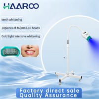Appareil de blanchiment dentaire à domicile à diodes LED 10 perles - Lampe de sol à lumière froide 460nm - Machine dentaire à éclaircissement intensif
