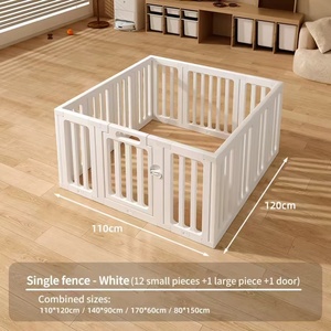 10 + 2 110*120*60Cm Hondenbox Met Diy-Vorm Combinatie Puppy Pen Hond Hek Antislip Veilige Pet Poort Eenvoudig Te Monteren - Product Image 2