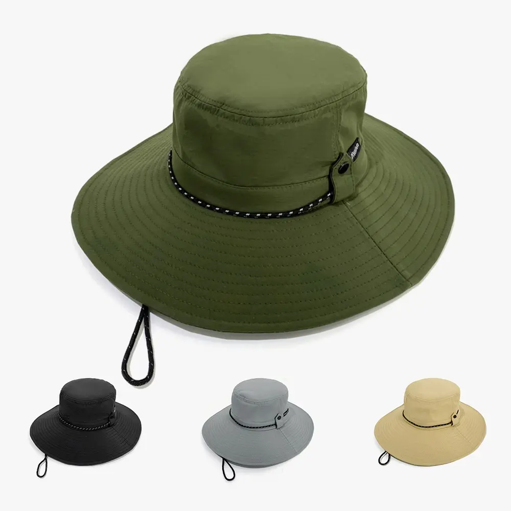 2024 новая пользовательская Спортивная шляпа для взрослых рыбаков однотонная шляпа из полиэстера