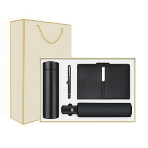 Company Business <strong>Gifts</strong> <strong>Umbrella</strong> Pen Notebook U Disk Luxury VIP Office Stationery <strong>Gift</strong> <strong>Set</strong> - Product Image 1