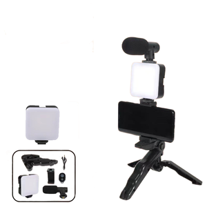 Mini Luz de relleno LED ovalada portátil, dispositivo de carga tipo Clip regulable para fotografía, videoconferencia, belleza, Selfies de plástico - Product Image 1