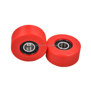 20*80*36mm nhiệm vụ nặng nề thang cuốn Bước Con lăn polyurethane cao su bao phủ mang bậc thang bước bánh xe phổ chuỗi con lăn - Product Image 1