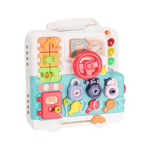 กระดานกิจกรร<span class=keywords><strong>ม</strong></span>พกพาแบบมอนเตสซอรี่สำหรับเด็กเล็ก เสริ<span class=keywords><strong>ม</strong></span><span class=keywords><strong>พัฒนาการ</strong></span>ด้านประสาทสั<span class=keywords><strong>ม</strong></span>ผัส ฝึกฝนการเคลื่อนไหว พร้อ<span class=keywords><strong>ม</strong></span>ไฟสำหรับเด็กเล็ก - Product Image 1