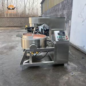 Reactor Industrial de Cobre para Azúcar con Agitación Automática | Para una pasta de frutas y fondant consistente y de alta calidad - Elimina la sensación de ardor - Product Image 5