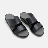 Sandales traditionnelles arabes pour hommes SHIKOL, en cuir de veau véritable de qualité supérieure, fabriquées à la main, boutique sur mesure du Golfe et du Moyen-Orient