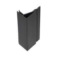 Porte coulissante de réfrigérateur en PVC, écologique, durable, pour cuisine, supermarché, salle de bain, moderne, personnalisable, avec cadre profilé