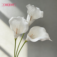 Dalian Chermy TH753 Vente en gros de fleurs artificielles Calla Lily à toucher doux pour la décoration de la maison, des hôtels, des tables à manger et des mariages