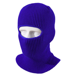 Cagoule d'hiver personnalisée en acrylique à un trou, style masque de ski, bonnet et cagoule, avec caractéristiques de tissu courantes - Product Image 4