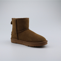 Bottes de neige pour femmes, chaussures d'hiver en peau de mouton, échantillons gratuits