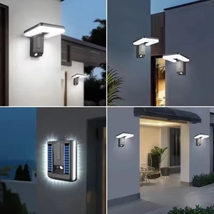 Luces Solares de Pared para Exteriores de 32 LED, Luces de Calle Plegables con Sensor de Movimiento PIR, 300 lm, Alimentadas por Energía Solar, Impermeables IP65, para Jardín - Product Image 6