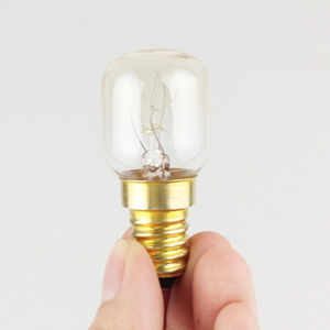<span class=keywords><strong>Ampoule</strong></span> de réfrigérateur T22 T25 <span class=keywords><strong>15W</strong></span> 25W <span class=keywords><strong>E14</strong></span> résistante à la chaleur à <span class=keywords><strong>300</strong></span> degrés pour <span class=keywords><strong>four</strong></span> à micro-ondes/<span class=keywords><strong>four</strong></span>/aromathérapie/lampe à sel - Product Image 2