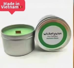 เทียนหอมทำจากดีบุกสำหรับตกแต่งดอกไม้แห้งสองชั้นแบบหรูหราสั่งติดฉลากได้ตามต้องการ - Product Image 2