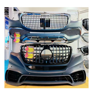 Kit Carrozzeria W907 <span class=keywords><strong>910</strong></span> Trasformazione Modello GT con Gruppo Paraurti Anteriore e Posteriore con Griglia per Mercedes <span class=keywords><strong>Sprinter</strong></span> - Product Image 2