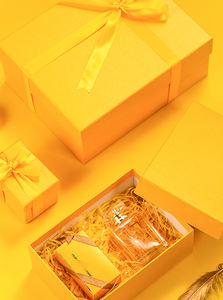 Xinrunjin <b>Eco</b>-Friendly Branded Packaging <b>Gift</b> Boxes Sustainable Coated Wrapping for Retail Corporate Gifting Jewelry Product - Product Image 6