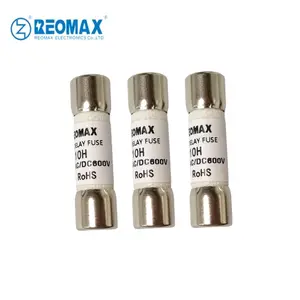 250V/300V/500V/600V 10x38mm High Capacity Cutout Fuse 200mA-60A Time Delay/Fast Acting Fuse with UL CE Certificates