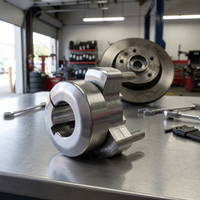 Adaptateur d'entretoise de roue à bride usiné CNC en métal pour l'adaptation des roues de véhicule