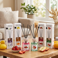 Huile essentielle parfumée aux fruits sans feu pour la décoration de diffuseur d'arômes de chambre à coucher et de salon